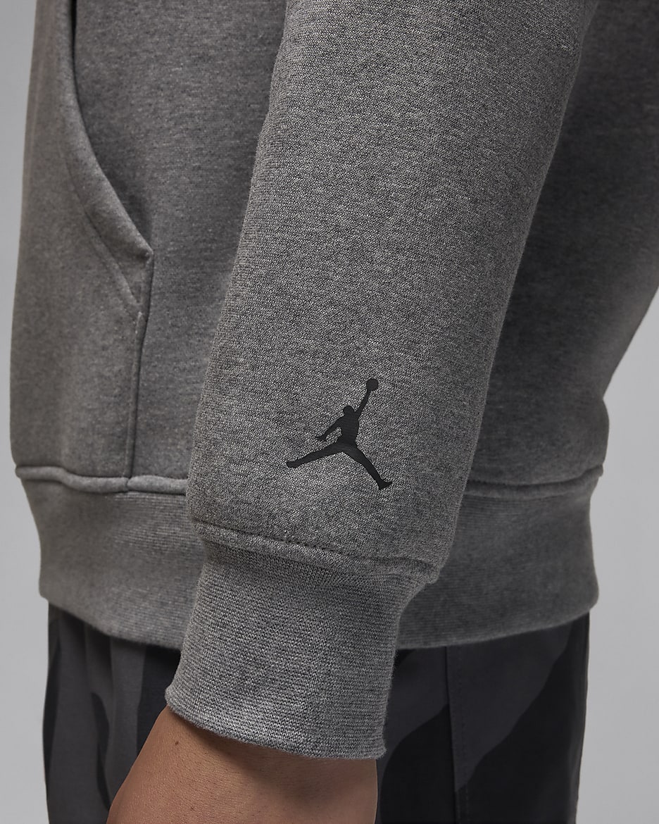 Sudadera con gorro sin cierre de tejido Fleece para hombre Jordan Jumpman Chimney Nike MX